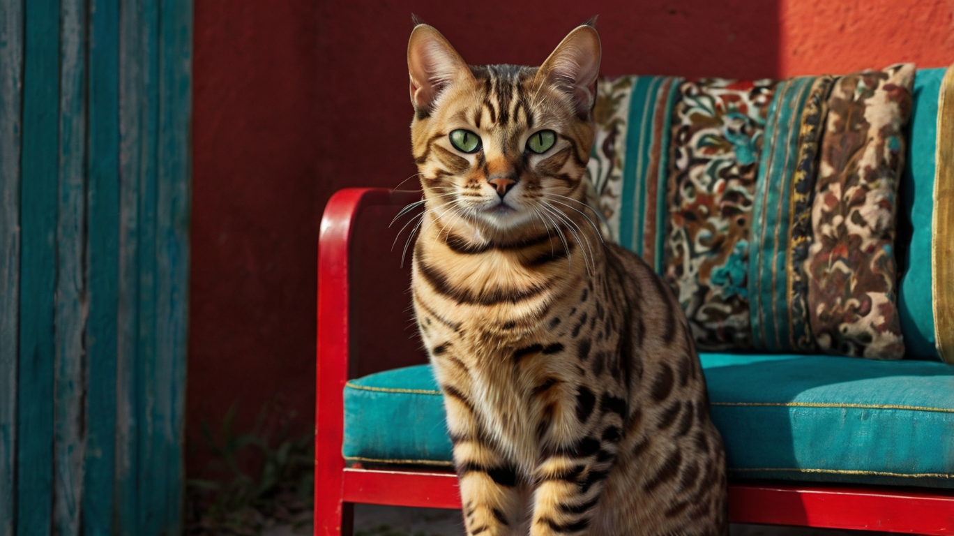 kot bengalski charakter
