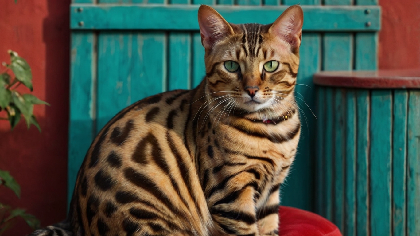 kot bengalski charakter