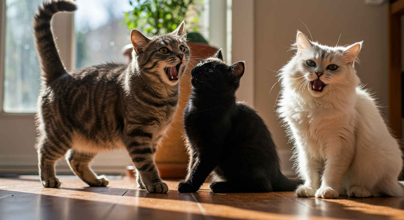 miauczenie kota, koty, kot, kota,