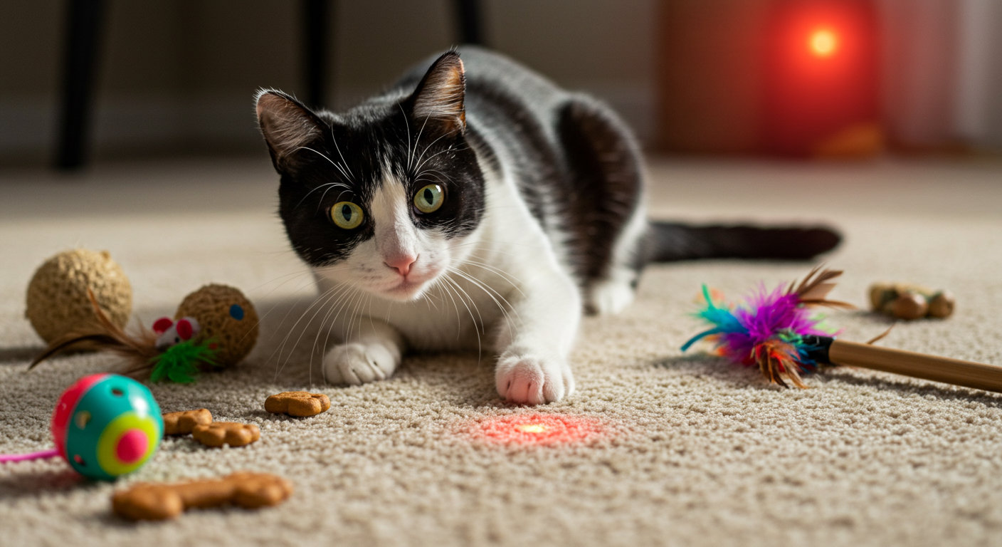 Laser dla kota, Laser,