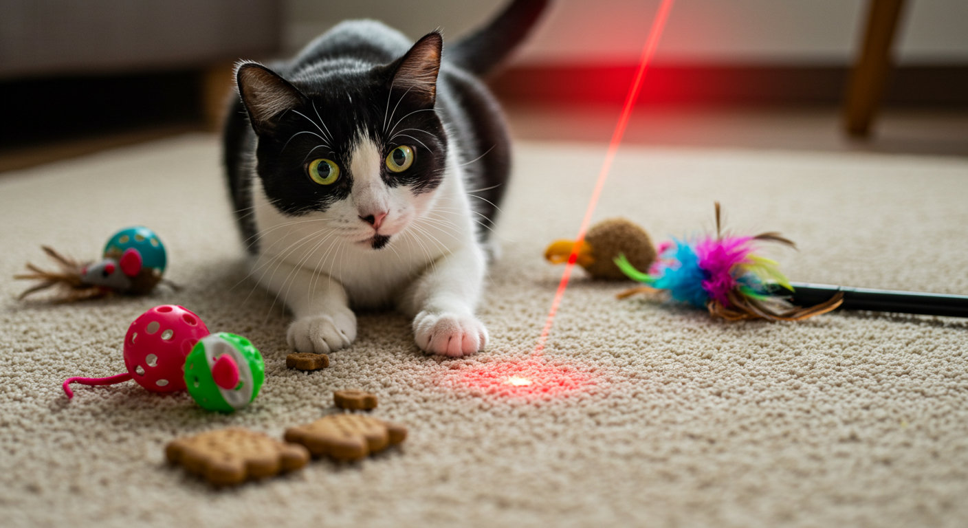 Laser dla kota, Laser,