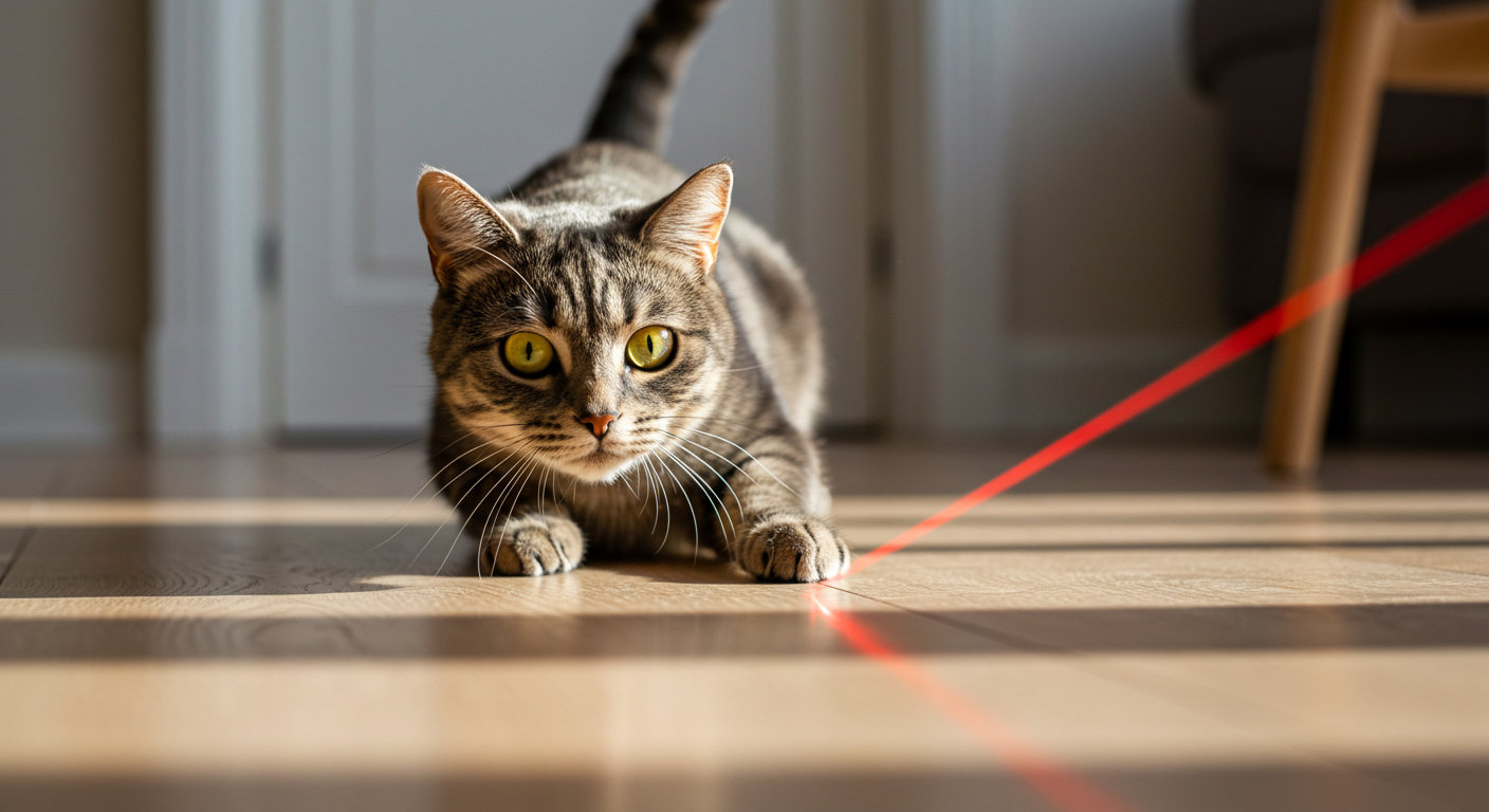 Laser dla kota, Laser,