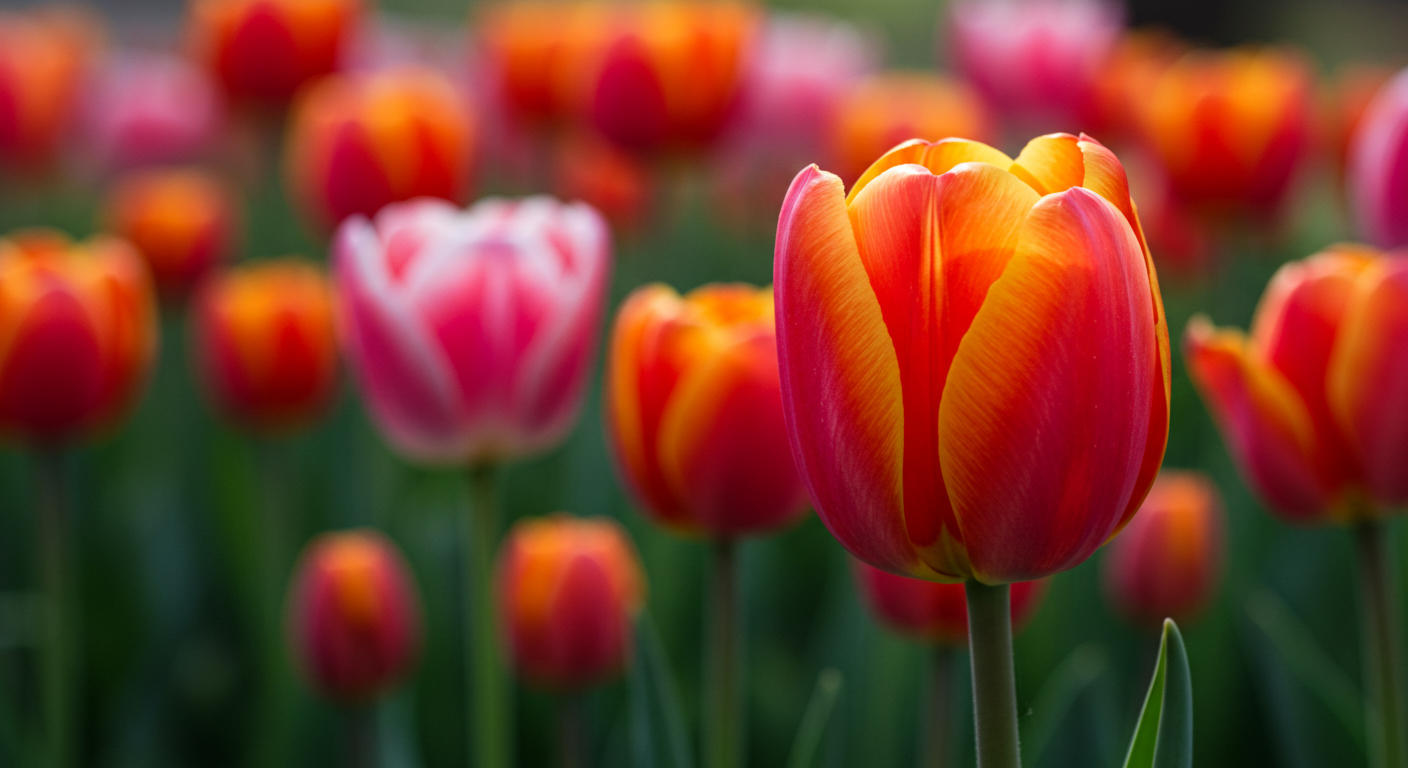 Tulipany są szkodliwe dla kota, Tulipany, tulip ,