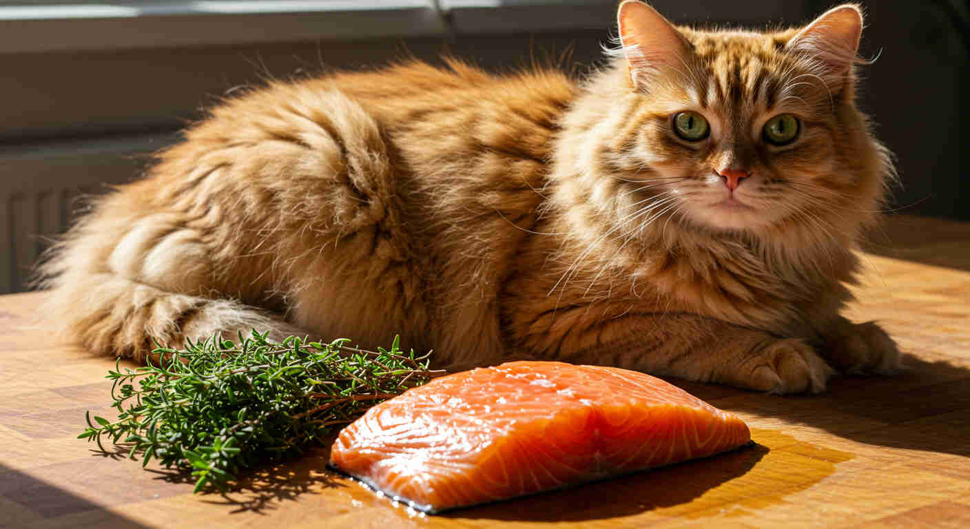 olej z łososia dla kota, olej z łososia, omega-3, oleju z łososia,