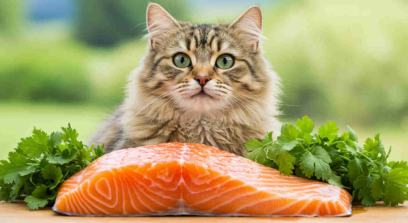 olej z łososia dla kota, olej z łososia, omega-3,